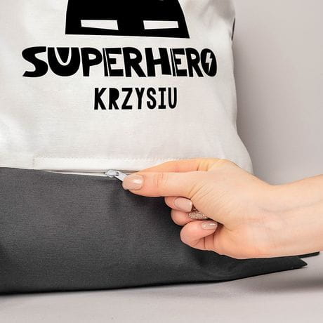 Plecak do przedszkola z imieniem SUPERHERO prezent dla chopca