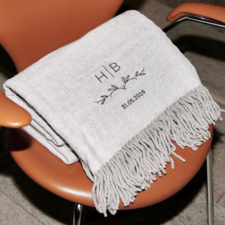 Pled we�niany z haftem PREZENT DLA PARY