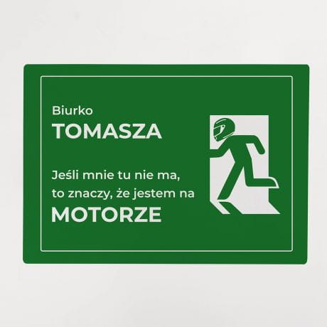 Podkadka na biurko PREZENT DLA MOTOCYKLISTY