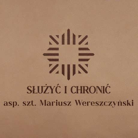 Podkadka na biurko PREZENT DLA POLICJANTA NA URODZINY przydatny prezent dla policjanta