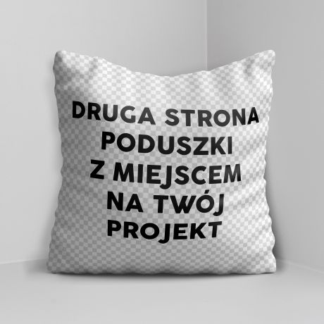 Poduszka dwustronna z wasnym nadrukiem TWJ PROJEKT