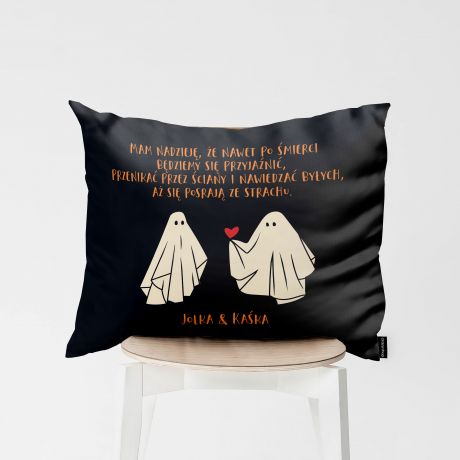 mieszna poduszka HALLOWEEN prezent dla przyjaciki poduszka dla przyjaciki mieszny prezent dla przyjaciki