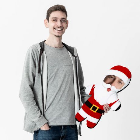 Poduszka lalka MIKOAJ prezent na Mikoajki