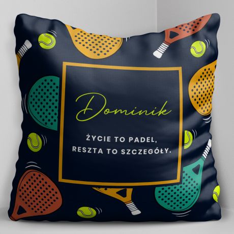 Poduszka PADEL prezent dla sportowca