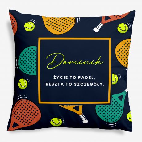 Poduszka PADEL prezent dla sportowca