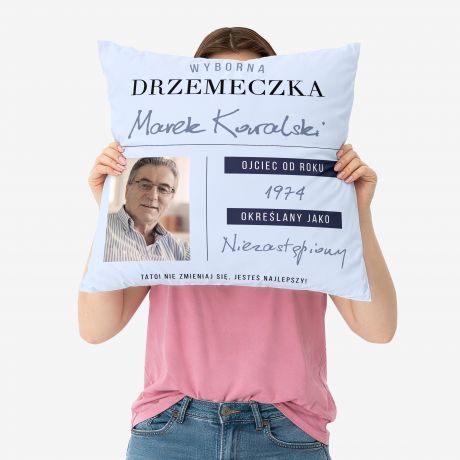Poduszka POCZT�WKA prezent na urodziny taty