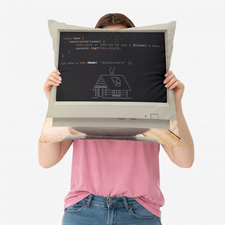Poduszka PREZENT DLA PROGRAMISTY