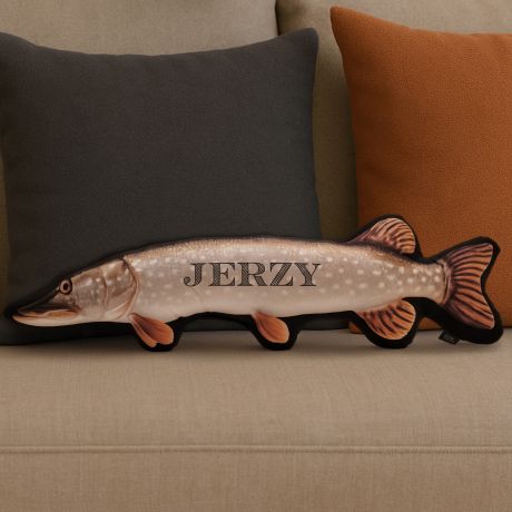 Personalizowana poduszka ryba SZCZUPAK