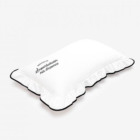 Poduszka z falbank� SUPERBOHATER prezent dla taty poduszka dla taty personaliozwana poduszka na prezent