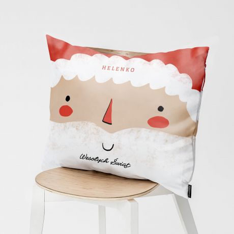 Personalizowana PODUSZKA Z MIKOAJEM prezent dla dziecka