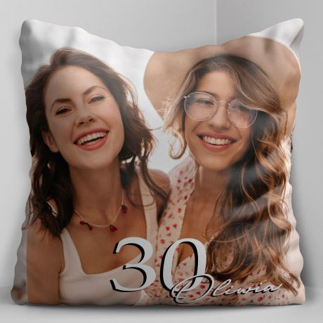 Personalizowana poduszka DLA SIOSTRY na 30 urodziny