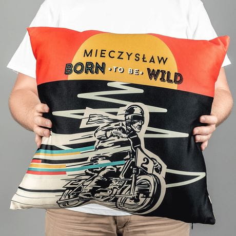 Poduszka dla motocyklisty BORN TO BE WILD