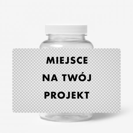 Pojemnik na cukierki z personalizowan� etykiet� TW�J PROJEKT prezent na urodziny personalizowany prezent