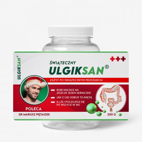 Pojemnik na mi�t�wki z personalizowan� etykiet� CZUJEMY MI�T� prezent �wi�teczny