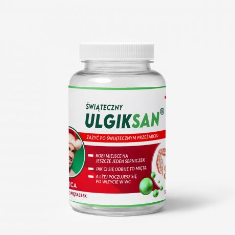 Pojemnik na mi�t�wki z personalizowan� etykiet� CZUJEMY MI�T� prezent �wi�teczny