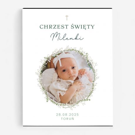 Pralinki personalizowane PODZIKOWANIA DLA CHRZESTNYCH NA CHRZEST prezent dla chrzestnych