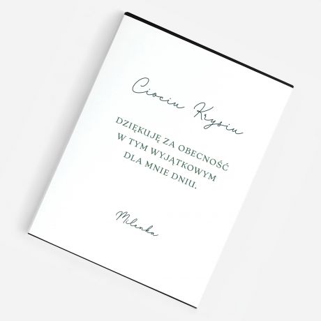 Pralinki personalizowane PODZIKOWANIA DLA CHRZESTNYCH NA CHRZEST prezent dla chrzestnych