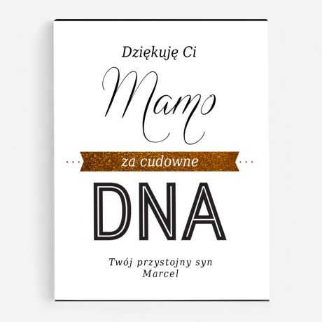 PREZENT NA DZIE MATKI Czekoladki belgijskie DNA