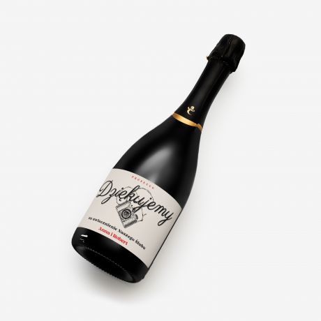 Prosecco na prezent PODZIKOWANIA DLA FOTOGRAFA