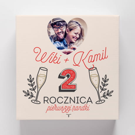 Personalizowane Prosecco POMYS NA PREZENT NA ROCZNIC ZWIZKU