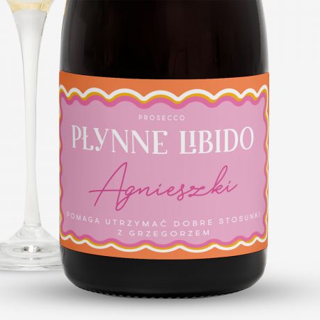Prosecco PYNNE LIBIDO mieszny prezent na rocznic dla niej