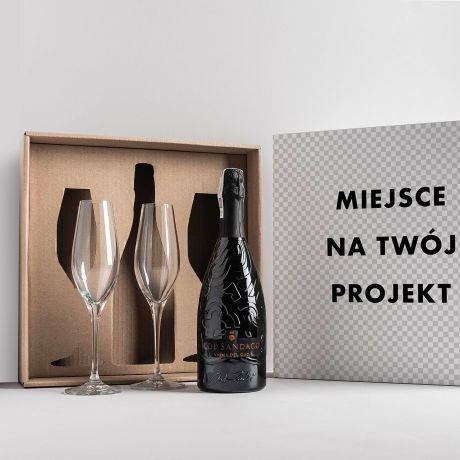 Prosecco z kieliszkami TWJ PROJEKT