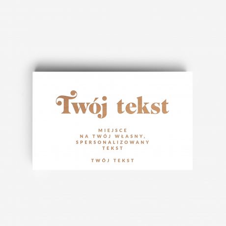 Personalizowane pude�ko na pieni�dze TW�J TEKST
