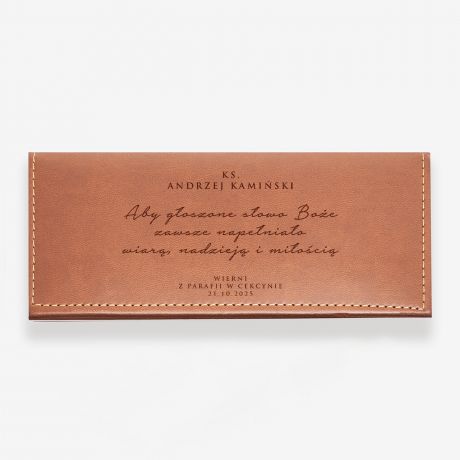 Pudeko na piro praktyczny PREZENT DLA KSIDZA pudeko z grawerem personalizowane pudeko