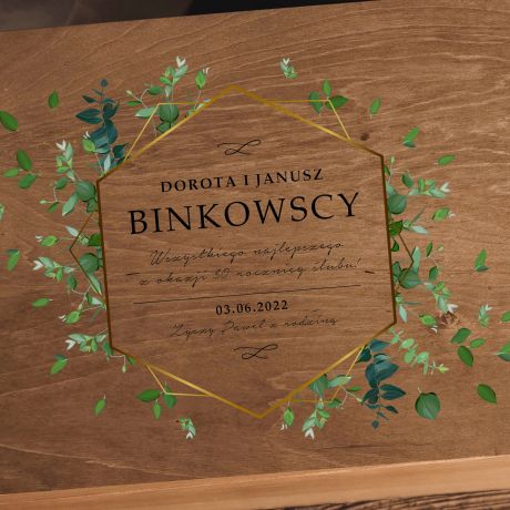 Personalizowane pudeko wspomnie PREZENT Z OKAZJI 30 ROCZNICY LUBU