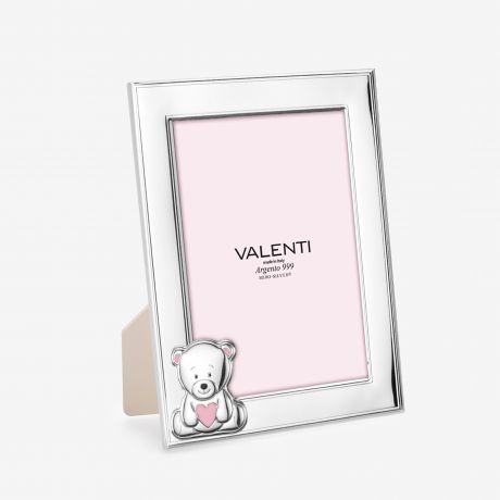 Posrebrzana ramka na zdj�cia TW�J TEKST prezent na narodziny dziewczynki