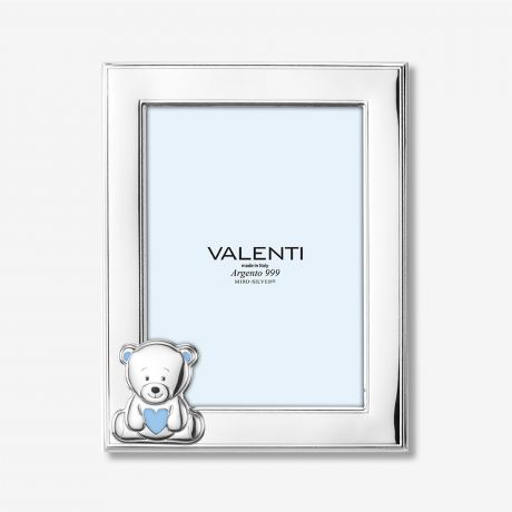 Posrebrzana ramka na zdj�cia TW�J TEKST prezent na narodziny ch�opca