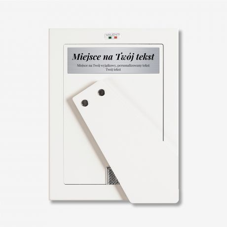 Posrebrzana ramka na zdj�cia TW�J TEKST prezent na narodziny ch�opca