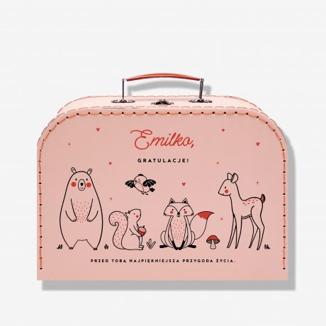 Ramka i balon w kuferku PREZENT DLA PRZYSZ�EJ MAMY zestaw prezentowy dla przysz�ej mamy
