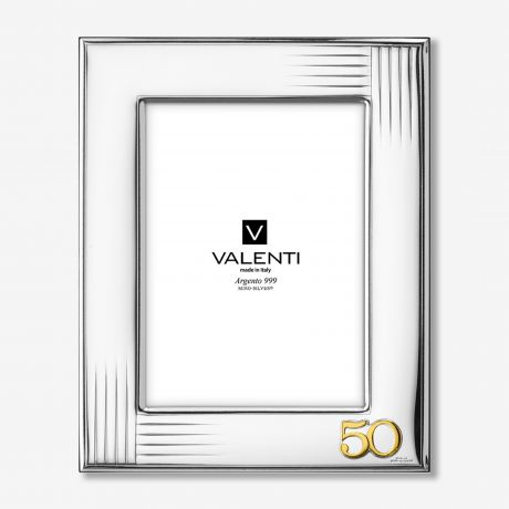 Posrebrzana ramka na zdj�cia TW�J TEKST prezent na 50 rocznic� �lubu prezent na rocznic� �lubu