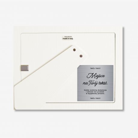 Srebrna ramka na chrzest z Anio�em Str�em TW�J TEKST ramka na chrzest pami�tka chrztu prezent na chrzest