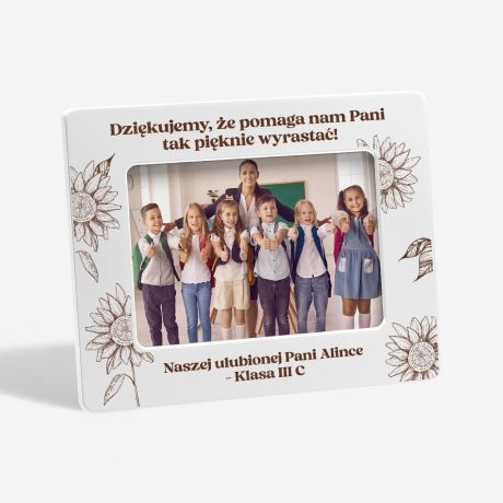 Ramka PODZIKOWANIE dla nauczyciela prezent dla nauczyciela prezent na dzie nauczyciela