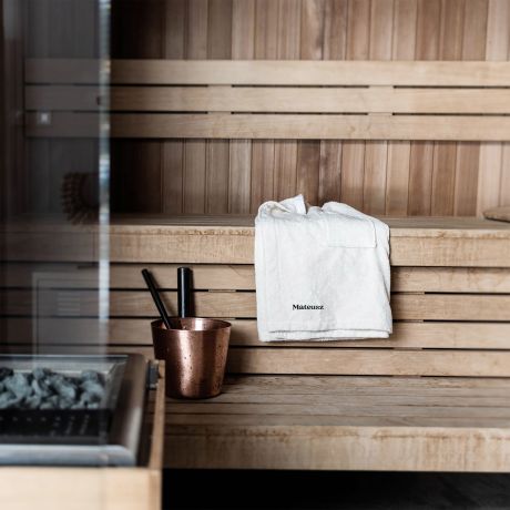 R�cznik do sauny m�ski Z IMIENIEM