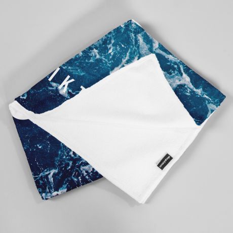 Ręcznik plażowy z mikrofibry VITAMIN SEA prezent personalizowany