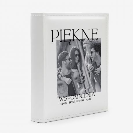 Rodzinny album personalizowany PI�KNE WSPOMNIENIA prezent dla rodziny pami�tka rodzinna album rodzinny