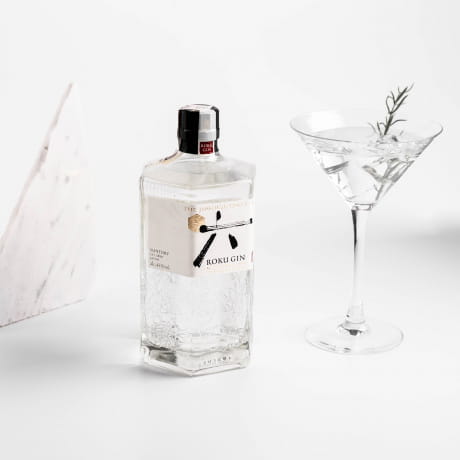 Japoski Roku Gin + kartka z personalizacj PREZENT NA ODEJCIE NA EMERYTUR