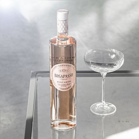 Rowe wino Rosapasso + kartka urodzinowa PREZENT NA 50 URODZINY DLA MAMY 