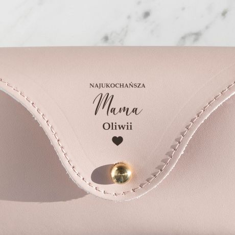 Rowe etui na okulary dla mamy NAJUKOCHASZA MAMA