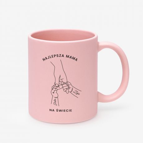 R�owy kubek na Dzie� Matki EKIPA MAMY dzie� mamy kubek dla mamy prezent dla mamy upominek dla mamy