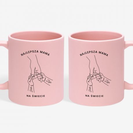 R�owy kubek na Dzie� Matki EKIPA MAMY dzie� mamy kubek dla mamy prezent dla mamy upominek dla mamy