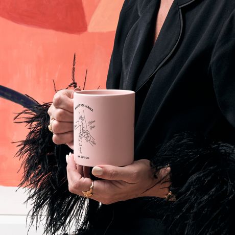 R�owy kubek na Dzie� Matki NAJLEPSZA MAMA kubek dla mamy prezent dla mamy dzie� mamy upominek dla mamy