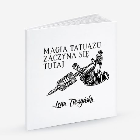 Szkicownik personalizowany PREZENT DLA TATUATORA