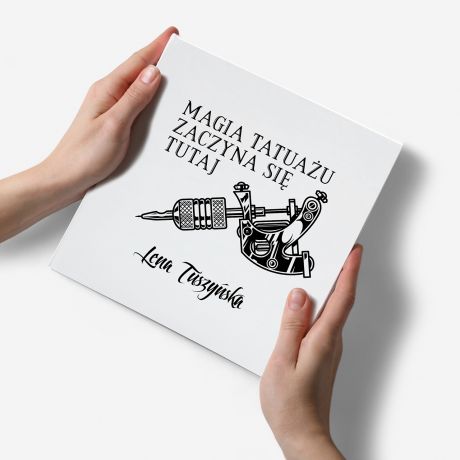 Szkicownik personalizowany PREZENT DLA TATUATORA