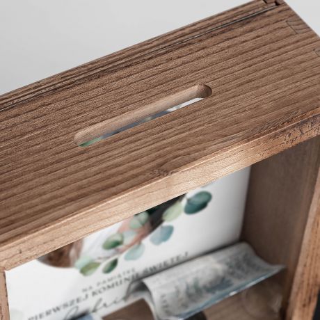 Skarbonka na komuni� PREZENT OD CHRZESTNEJ prezent na komuni� pami�tka komunijna skarbonka personalizowana
