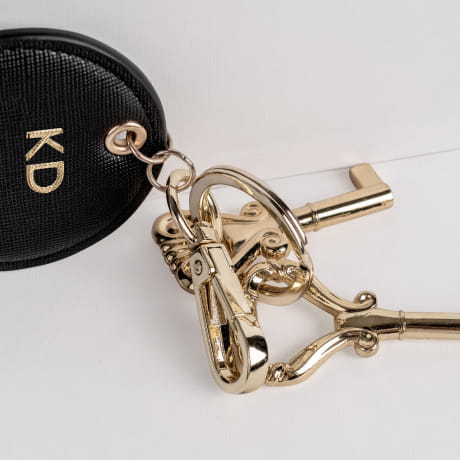 Skrzany brelok do kluczy PERSONALIZOWANY