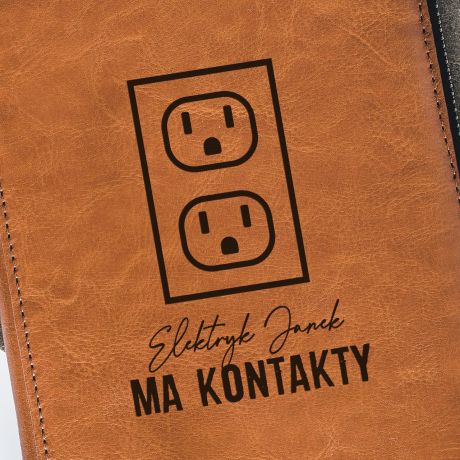 Skrzany organizer DLA ELEKTRYKA